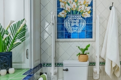 Accessible Bathroom with Pop of Color (3)
