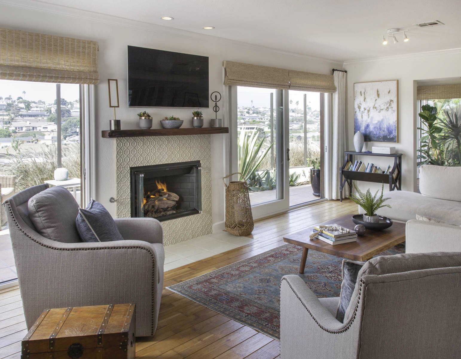 Point Loma Fireplace