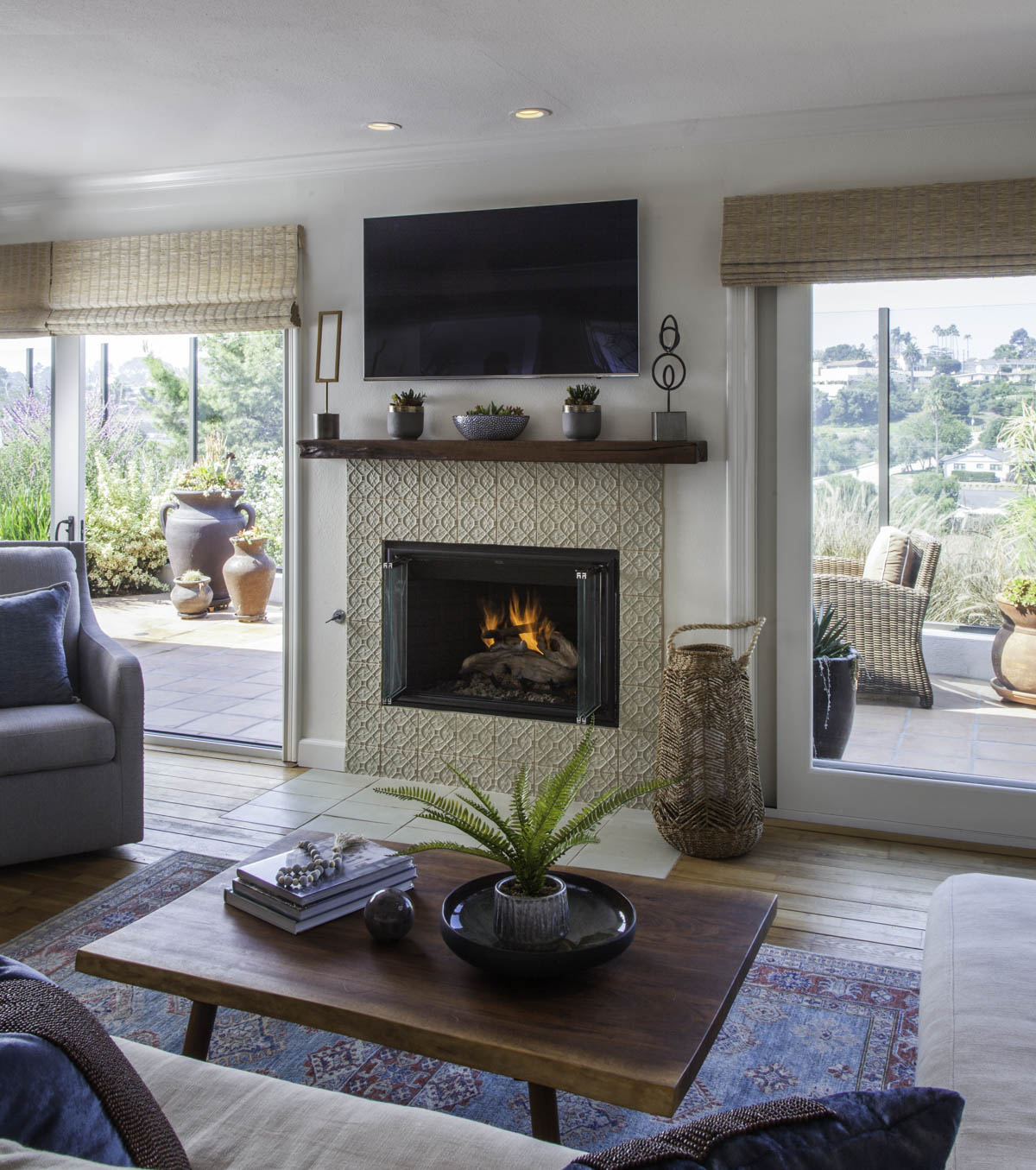 Point Loma Fireplace