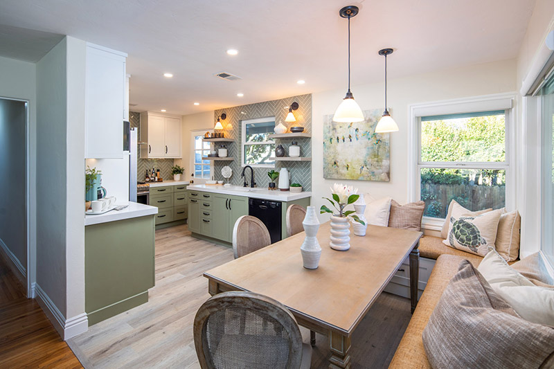 Green Serenity Kitchen