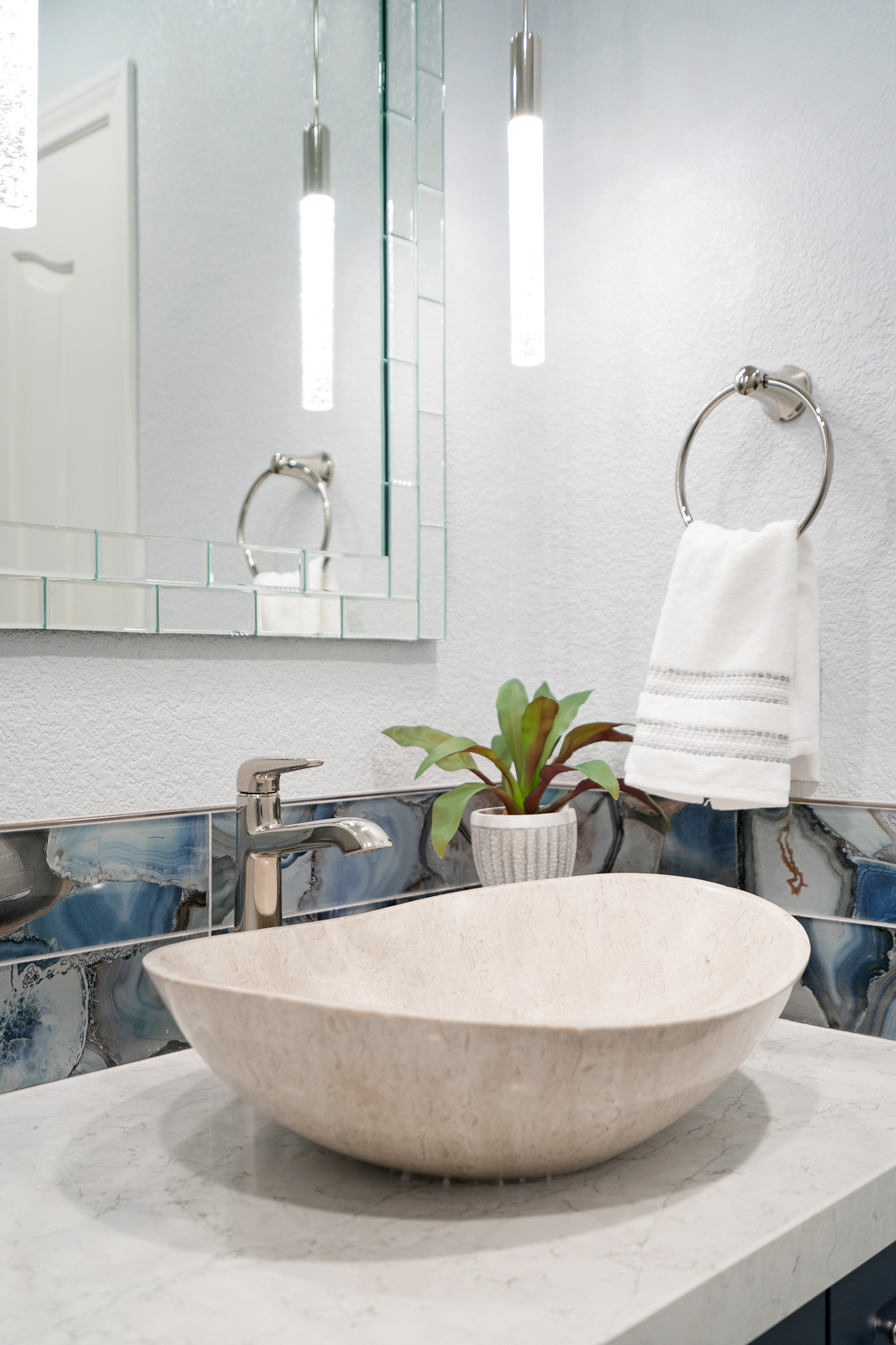 Coastal Powder Room
