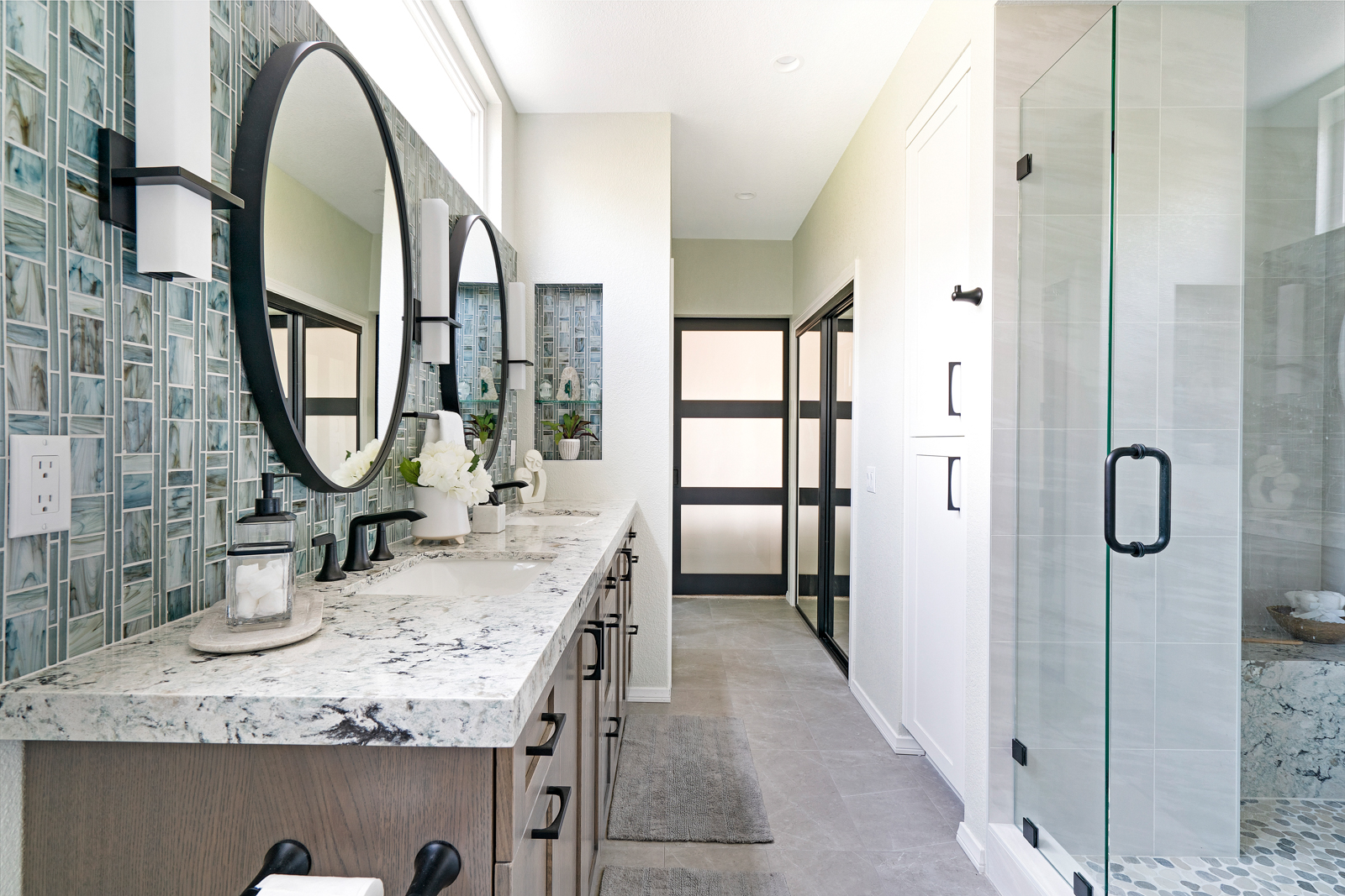 Luxurious Coastal Master Bath