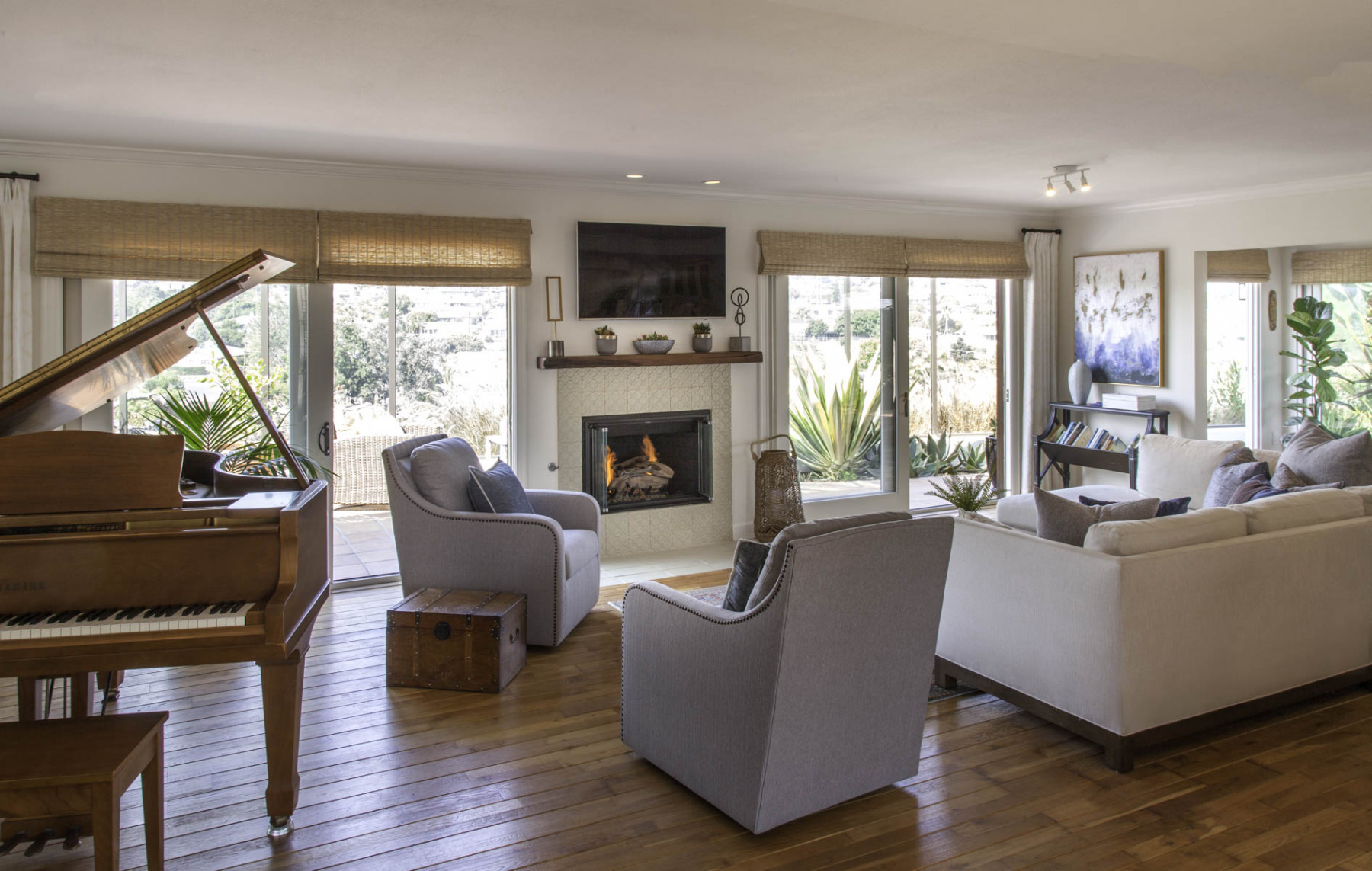 Fireplace Scripps Ranch Family Room