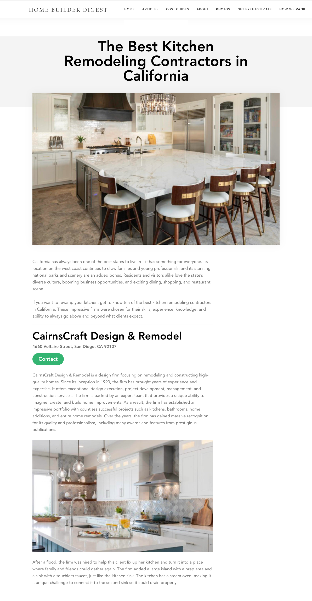 Home Builders Digest Best Builders